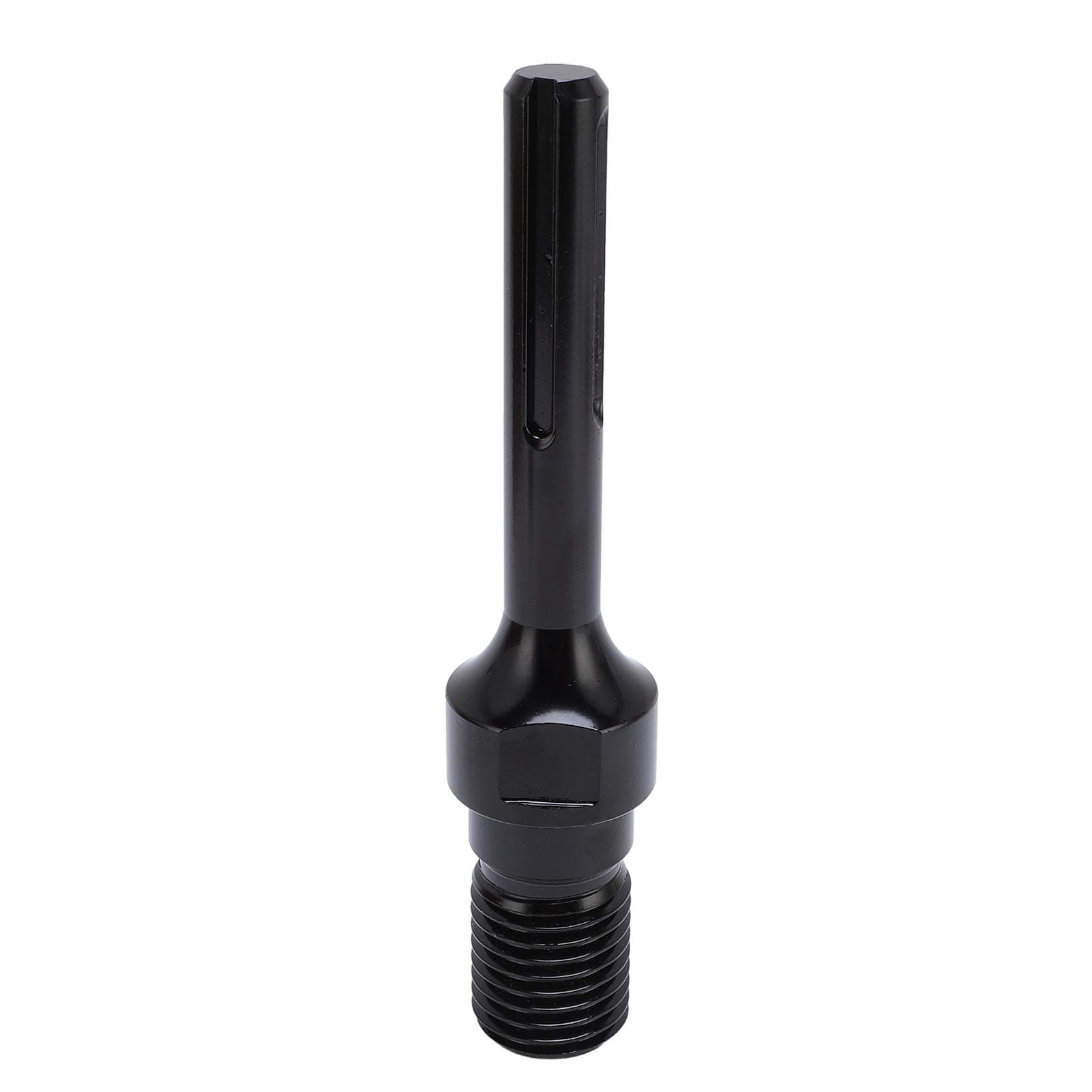 Concrete Coring Drill Bit Adapter Carbon Steel 1 14in UNC Male Thread to 5 Slot Core Drill Shaft