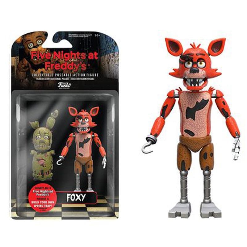 Fnaf Funko Five Nights At Freddy's Action Figure Articulated Golden Freddy For Kids Foxy