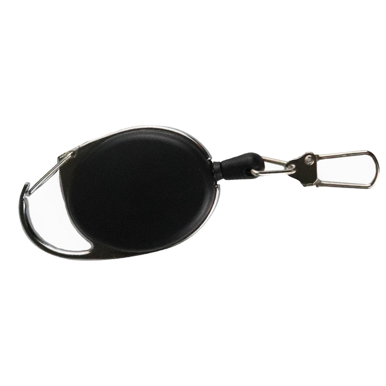 Retractable Keychain Heavy Duty Theft Proof Quick Hook Portable Multi Functional Retractable Key black