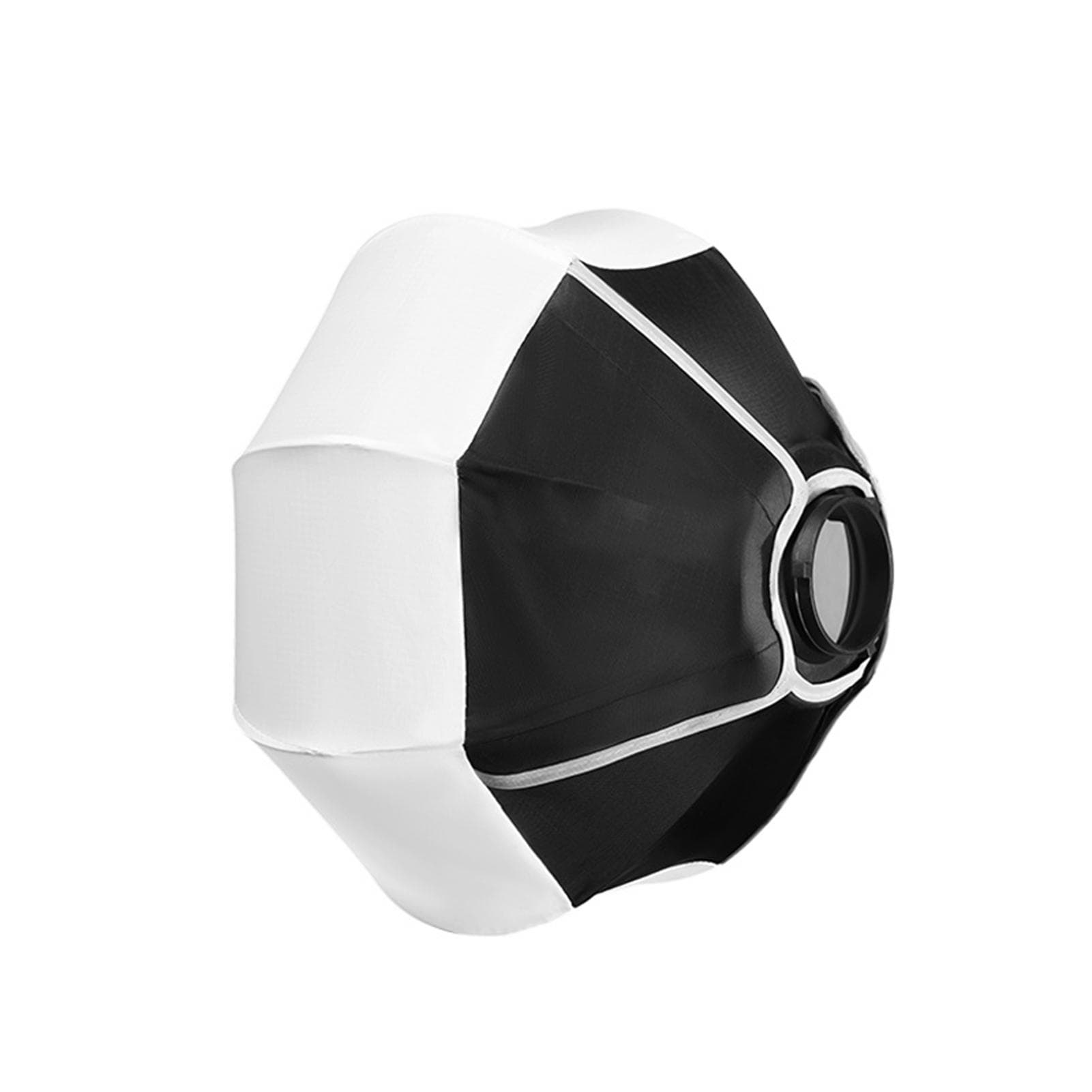 30 cm/11.8 inch Lantern Softbox Spherical Collapsible Soft Box Quick Installation Mini Bowens Mount white