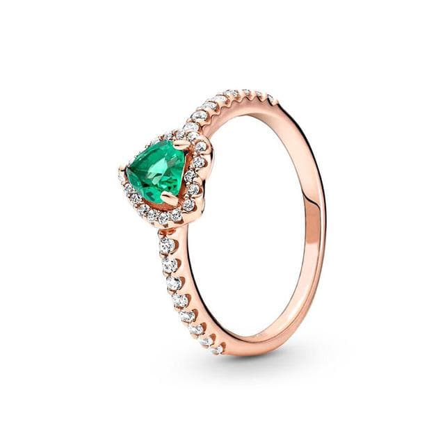 2023 New 925 Silver Ring Sparkling Zircon Love Heart CZ Ring For Women Engagement Gift Pandor Jewelry Authentic 9