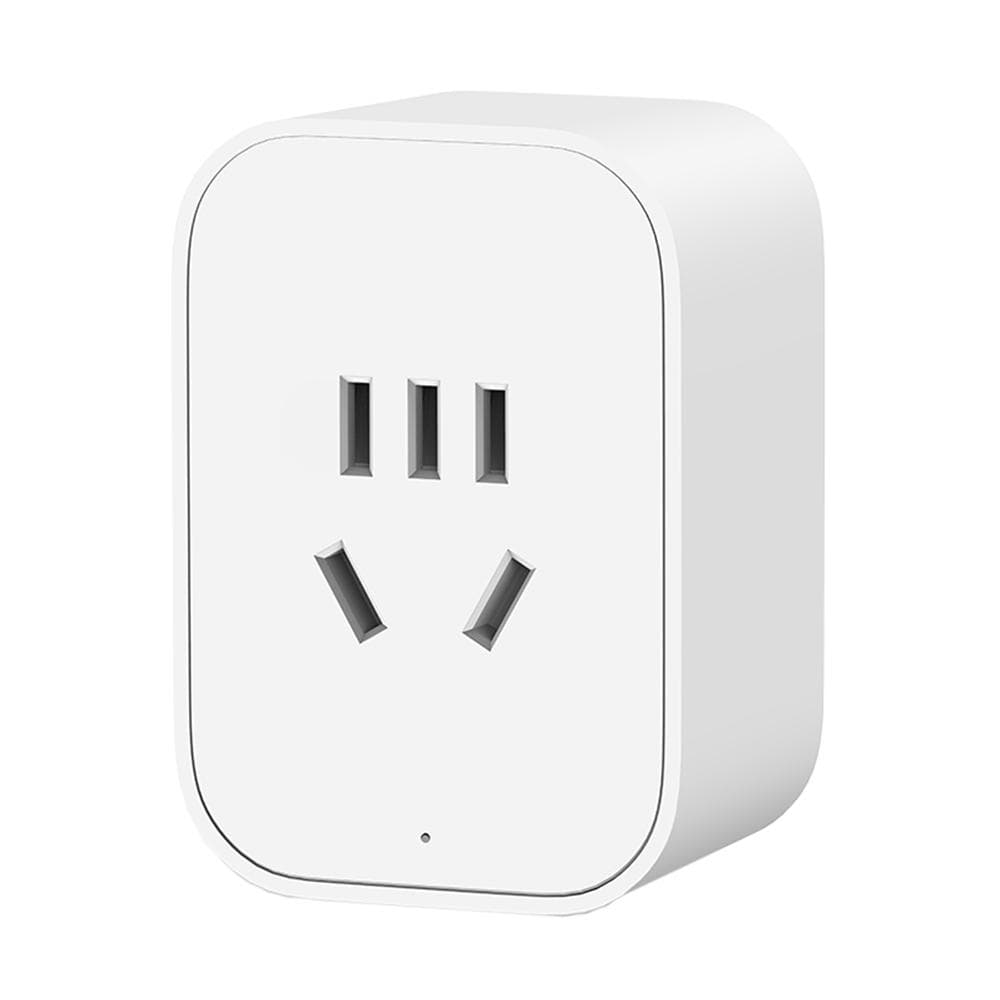Aqara Smart Plug Requires AQARA HUB, Zigbee Connection, with Energy Monitoring, Overload white
