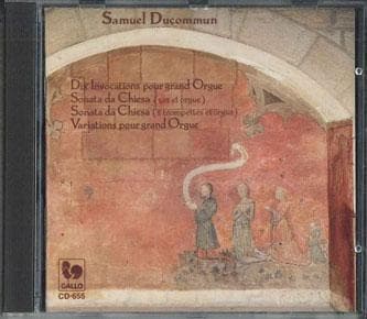 CD VARIOUS - Samuel Ducommun CD655 GALLO Japan Classical Used