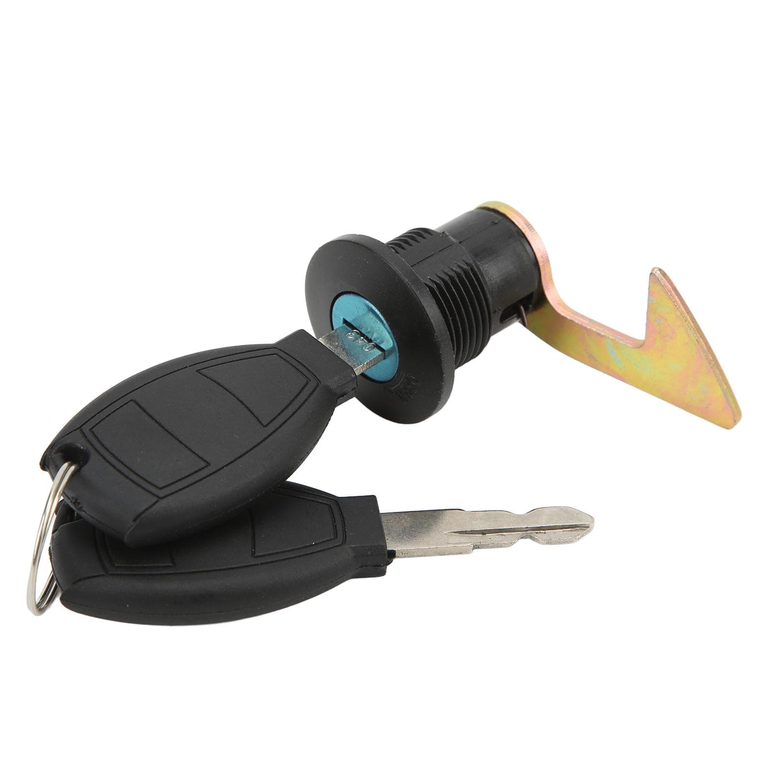 Scooter Fitting Tail Lock Aluminum Plastic Universal for Electric Motorcycles Storage TrunkC Bent