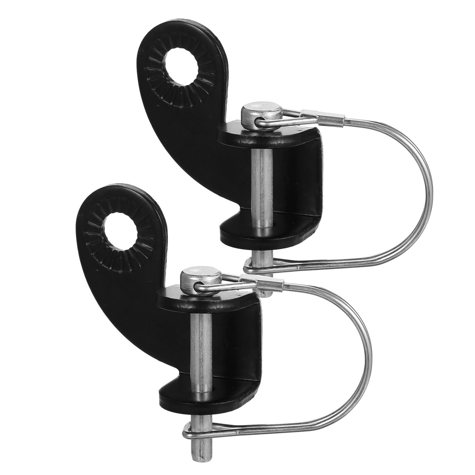 Bike Trailer Hitch Bicycle Stainless Steel 12.2MM-Hitch Coupler 2PCS
