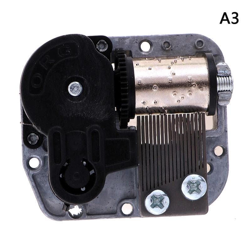 Mechanical Diy Windup Music Box Sankyo Musical Movement+Screws+Key A3:Merry Christmas