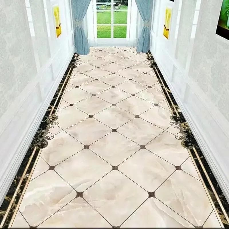 Hallway Carpet Luxury Moroccan Floral Area Rug Hall Long Runner Aisle Rug Corridor Carpet By Wedding Decor Passageway Mat 50x200cm