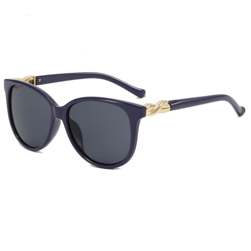 Retro Butterfly Sunglasses UV400 Protection Outdoor Fashionable Versatile Frame Unisex Shades