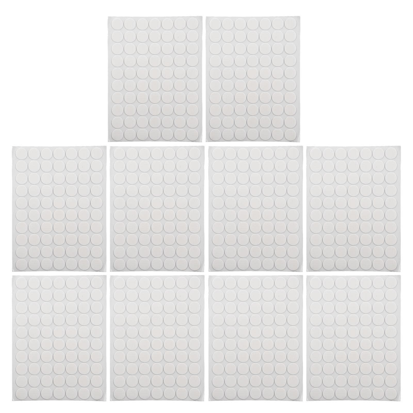 700Pcs Self Adhesive Dots 20mm Strong Adhesion Transparent Double Sides Widely Used Sticky Coins