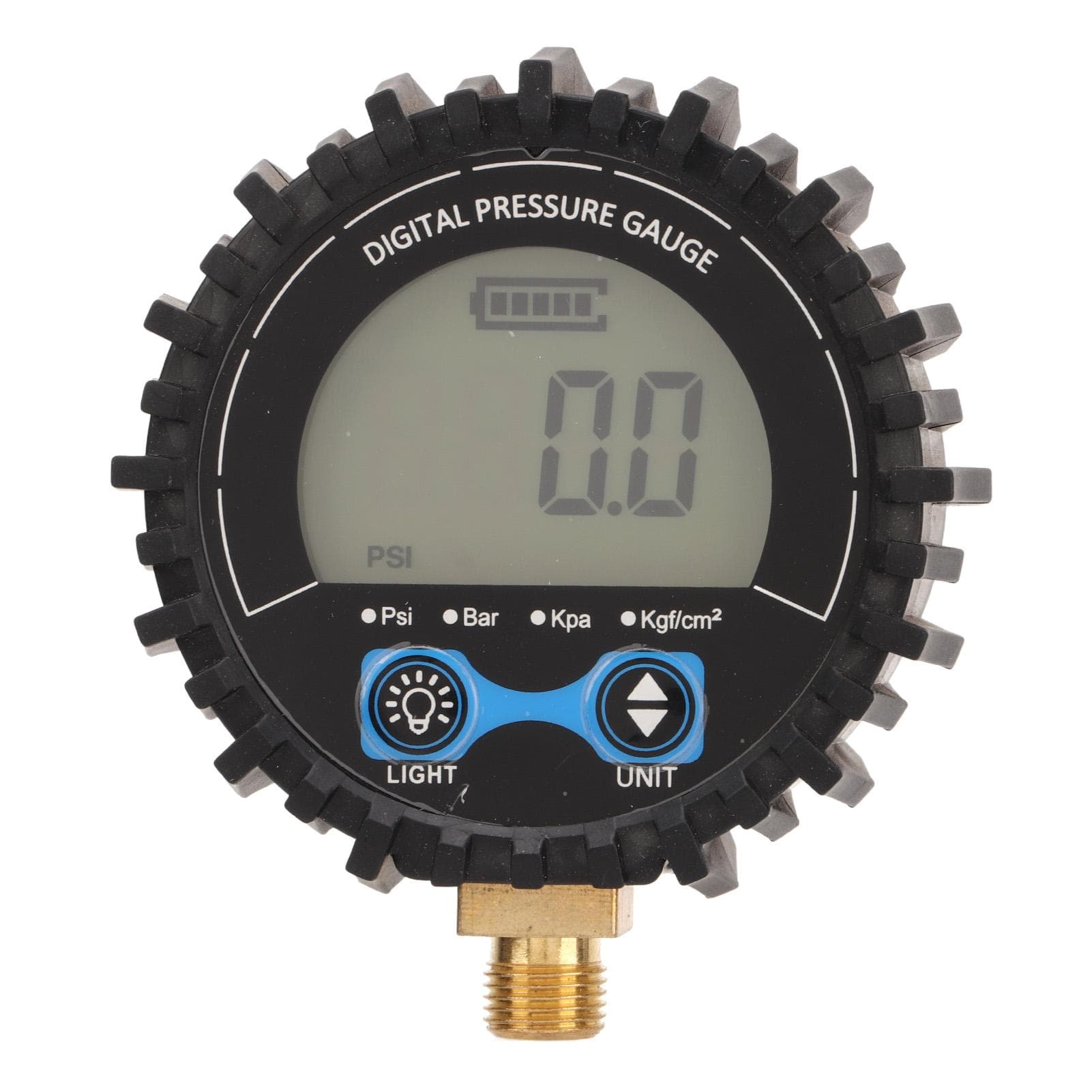 Digital Tire Pressure Gauge LCD Display Four Unit 3?200PSI Wheel Tyre Air Inflator Monitoring