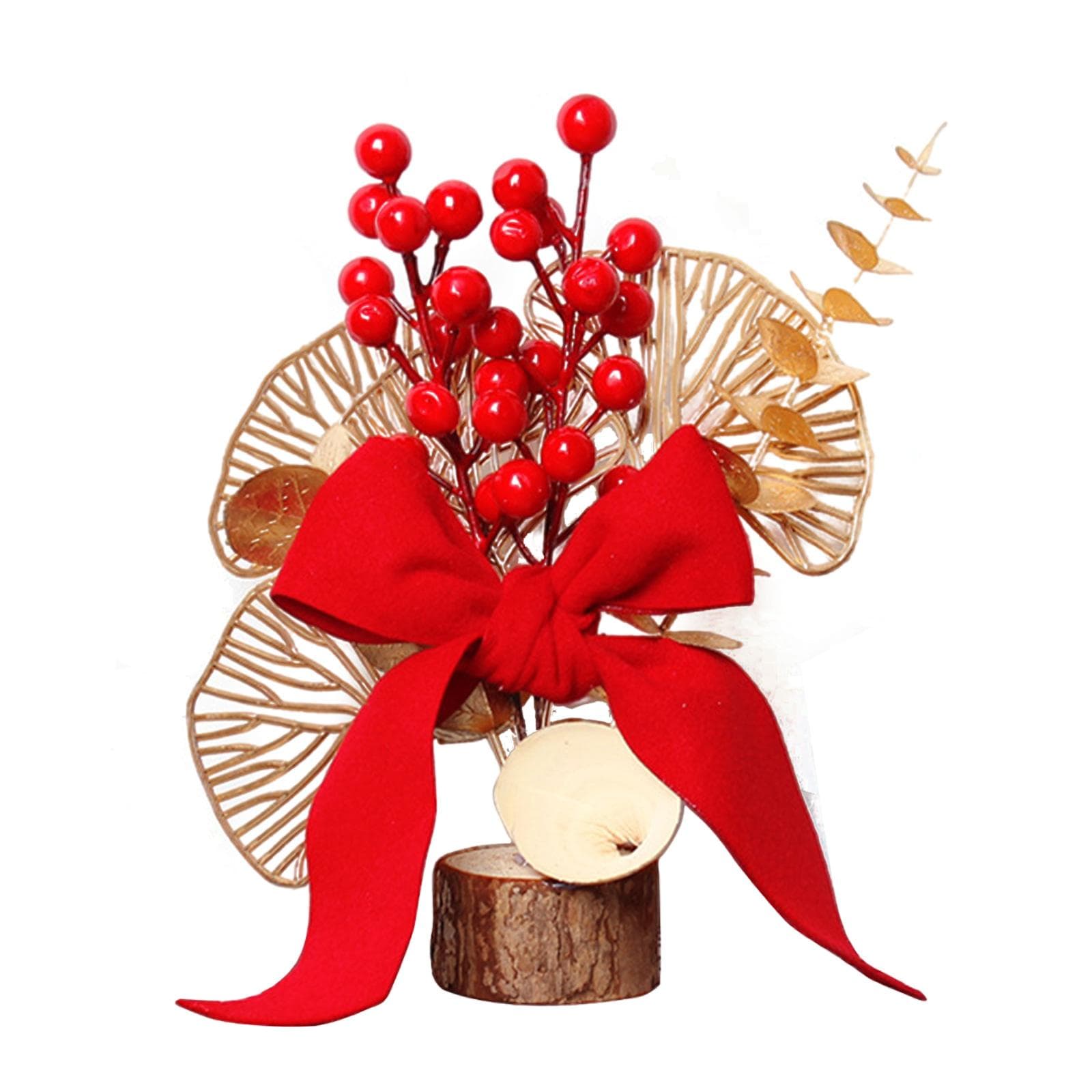 Chinese New Year Tree Ornament Spring Festival Desktop Decorative Ornament Home Decor for Bedroom