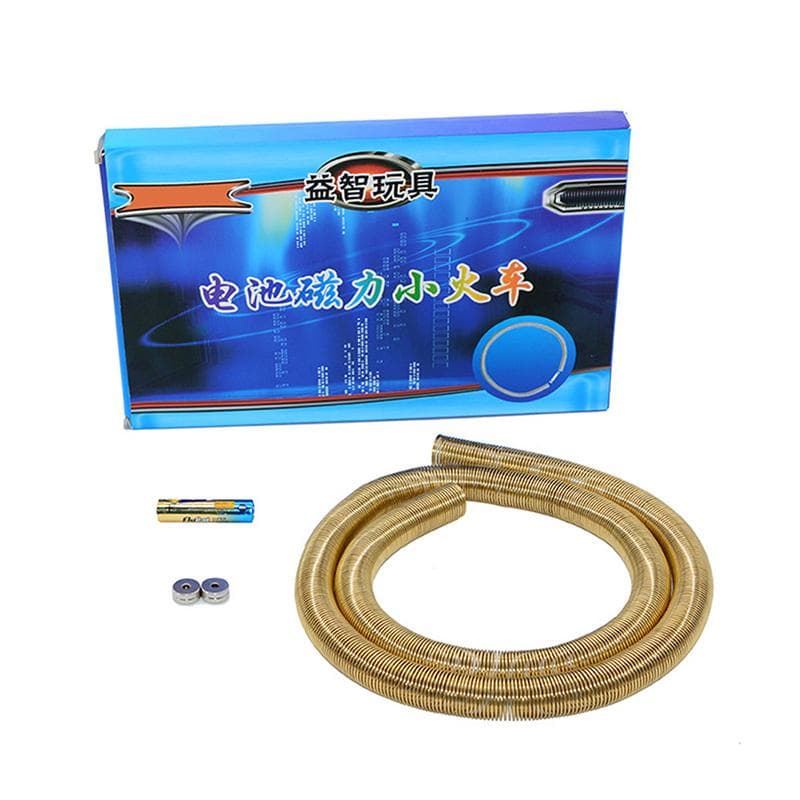 Electromagnetic Power Battery Train Maglev Train Toy Science Physical Experiment