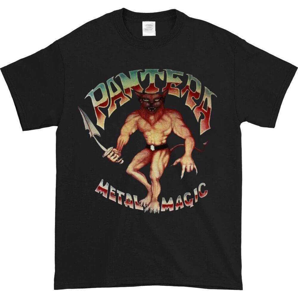 Pantera Metal Magic Black Unisex T-Shirt XXL