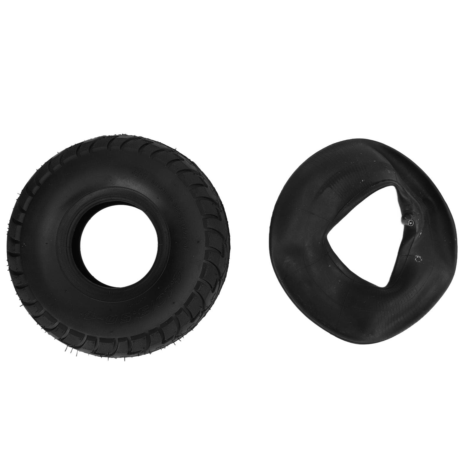 10 Inch 4.10 3.50?4 Inner Tube Tire with Bent Valve 4.10/3.50?4 Rubber Inner Outer Tyre Pneumatic