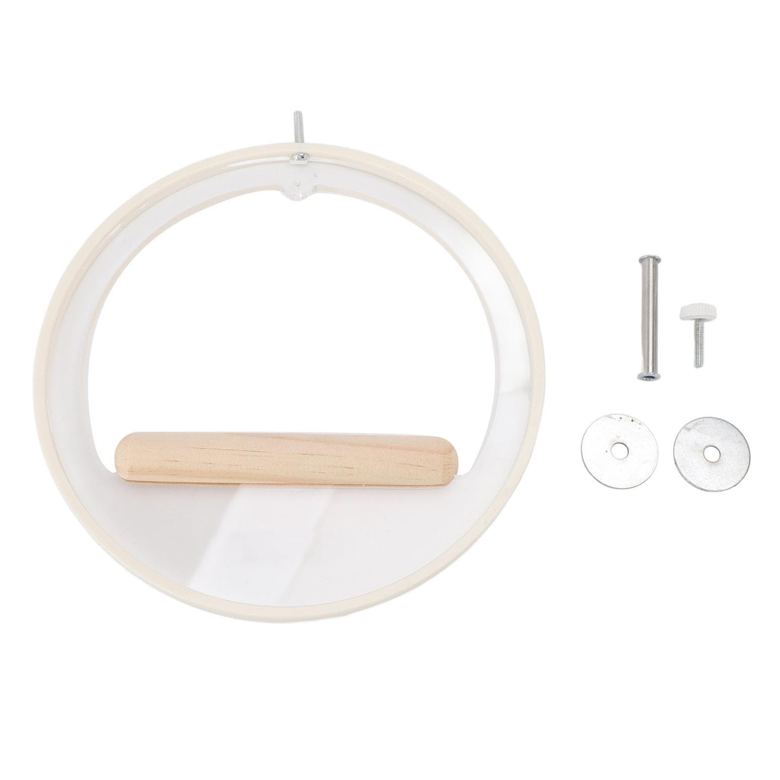 Parrot Perch Multifunction Acrylic Wood Climbing Chewing Bird Perch Stand Bird Cage Accessories