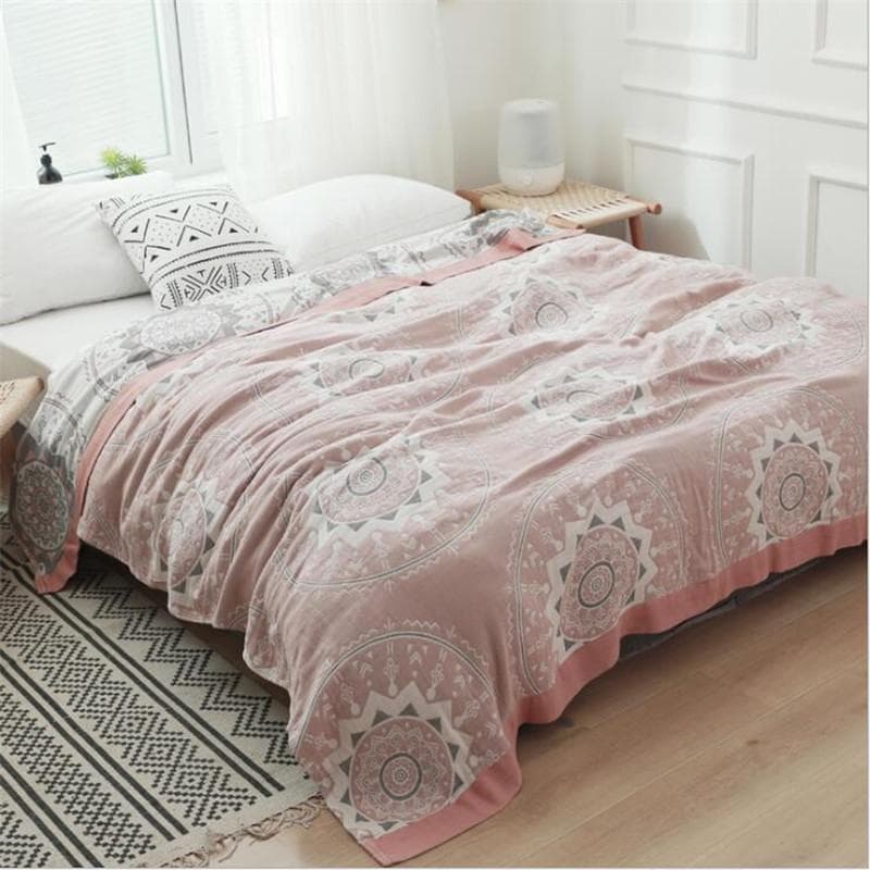 Twin Queen Size Anti Pilling Bedspread Comforter Soft Cotton Air-conditioning Throw Blankets On The Bed Summer Quilt Bed Linens 150X200cm