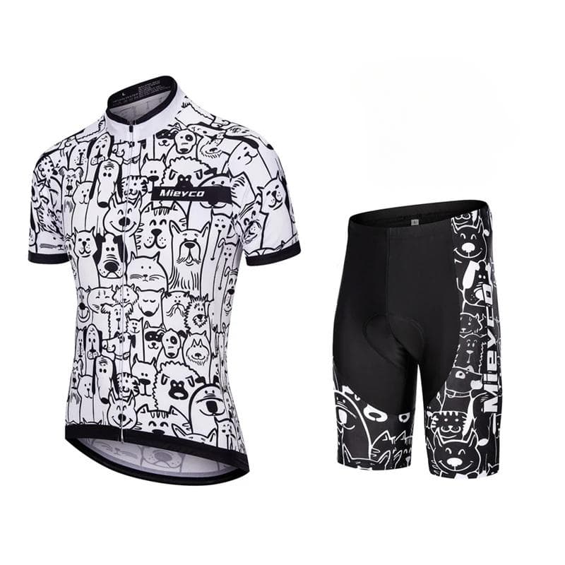 2025 Men's Breathable Cycling Jersey Set, Tracksuit, MTB Racing Sport, Bicycle Outfit, Short Bike Clothing, Summer 3XL