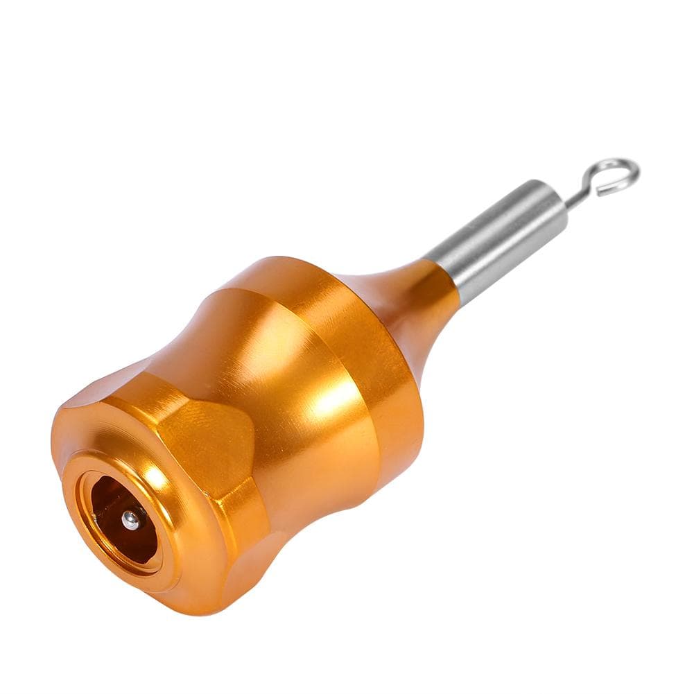 Aluminium Alloy Tattoo Cartridge Knurled Grip Tube Tattoo Machine Gun Handle Grip Gold