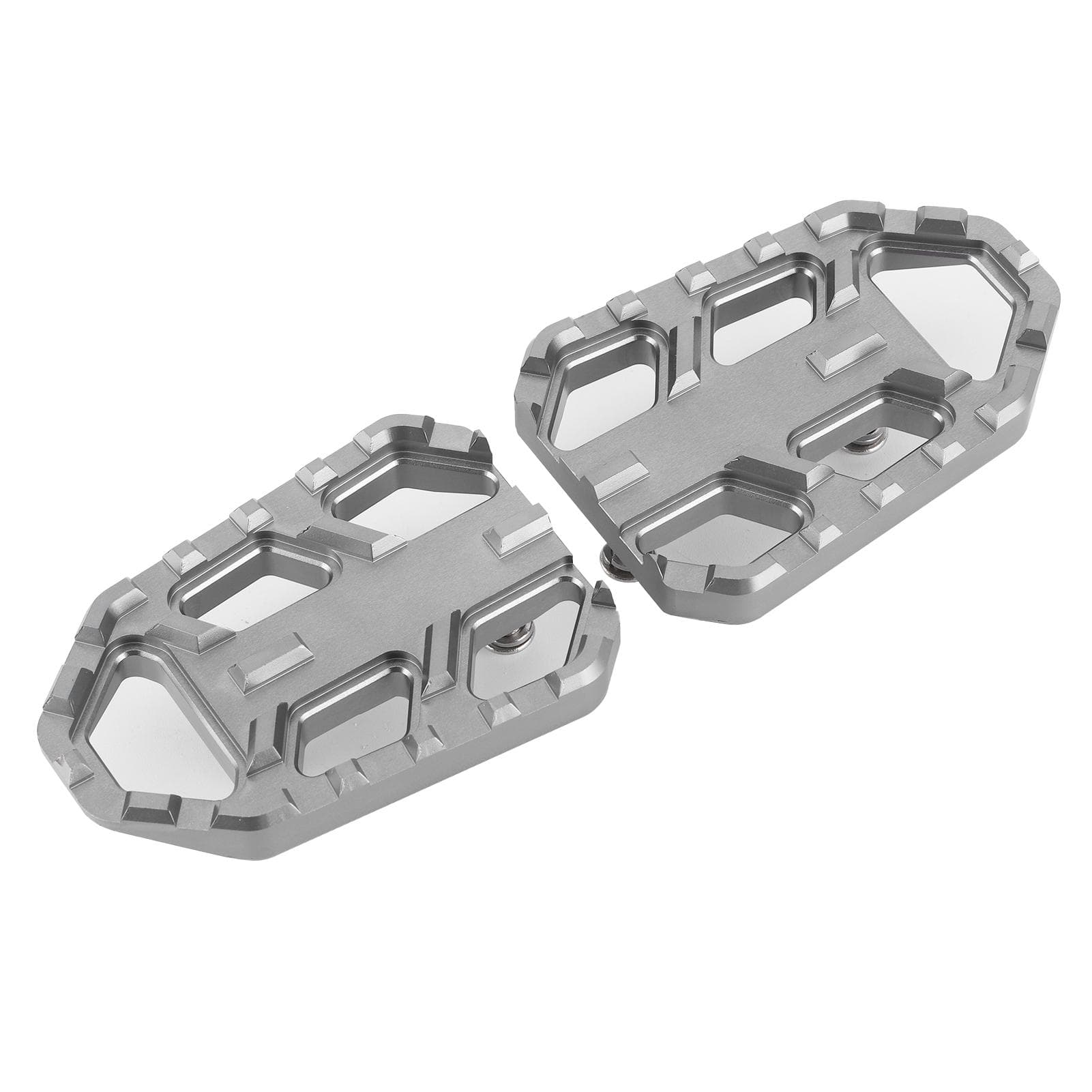 Motorcycle Wide Footrest CNC Aluminum Alloy Pedals Fit for Suzuki DL650 DL1000 VSTROM