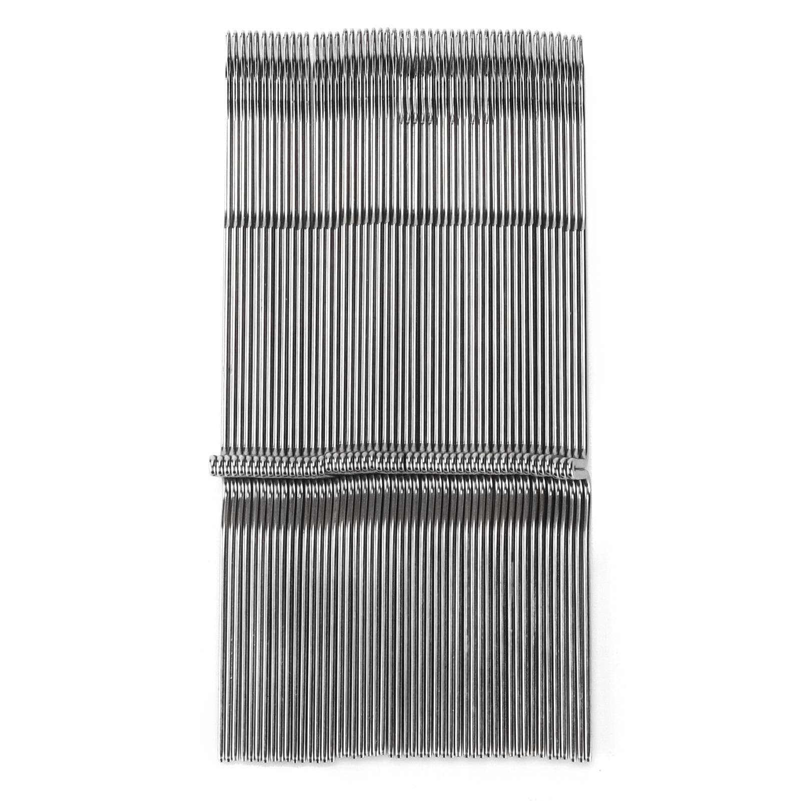 50Pcs Knitting Needles High Hardness Durable Highly Polished Machine Needles Set for Household