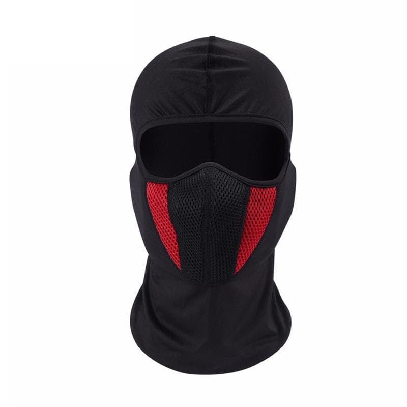 Outdoor Windproof Ski Motorcycle Cycling Balaclava Full Face Cover Scarf Hat red