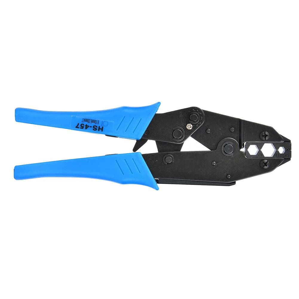 HS457 Ratchet Crimper Pliers BNCTNC Coaxial Cable Crimping Tool 11,8.2,5.4mm RG6 RG58