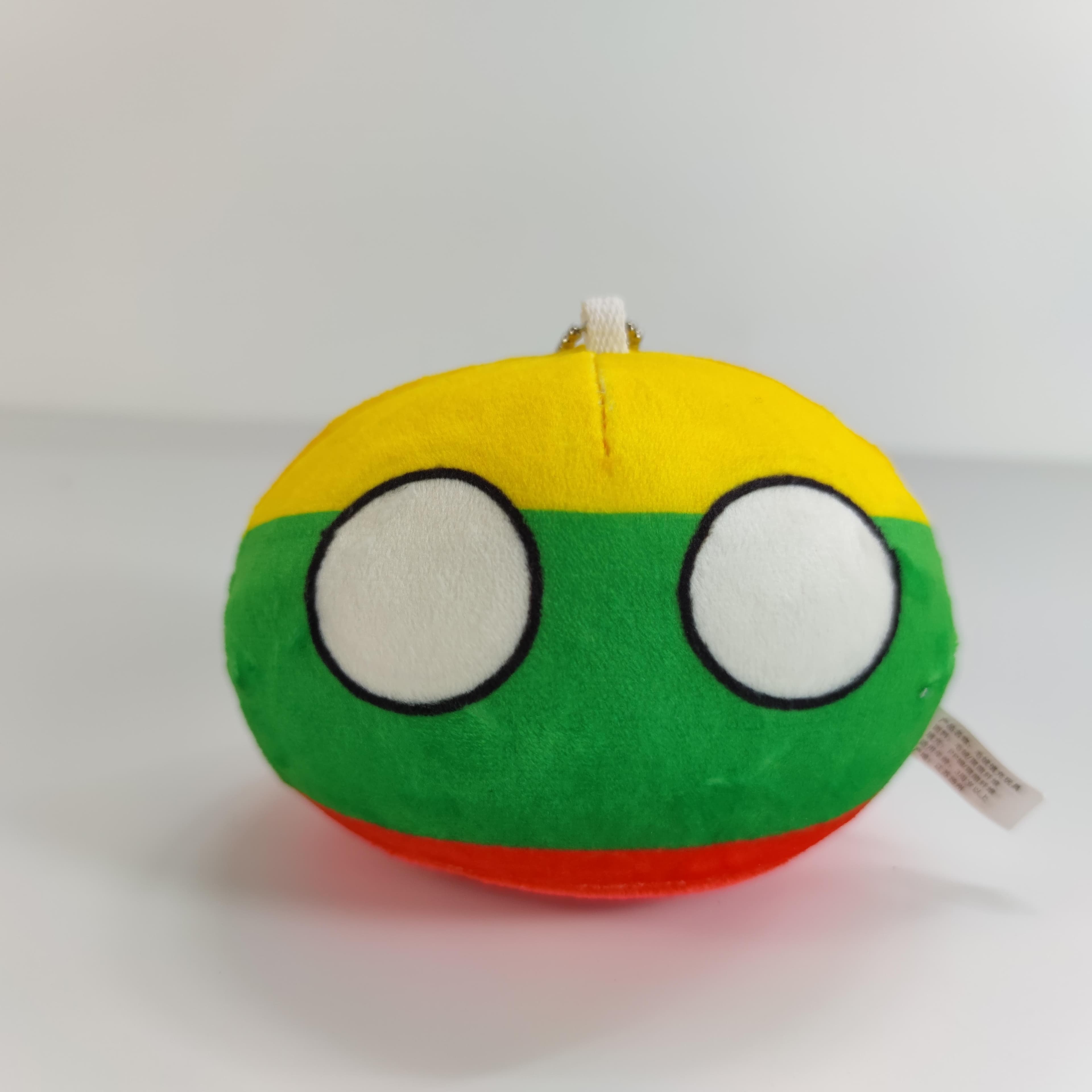 10cm Polandball Mini Plush Toy Kazakhstan Israel Palestine Iraq Egypt Countryball Anime Peripheral Gifts Lithuania