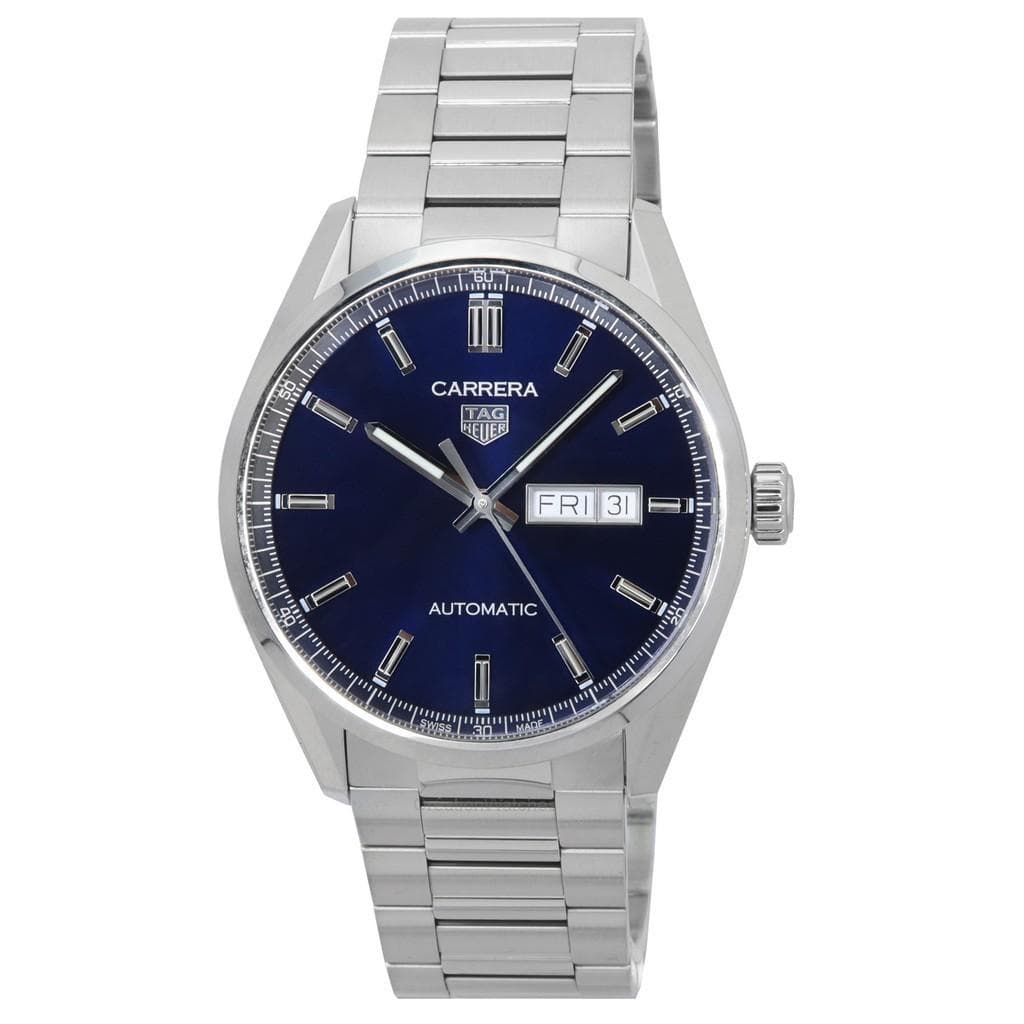 Tag Heuer Carrera Stainless Steel Blue Dial Automatic WBN2012.BA0640 100M Mens Watch blue