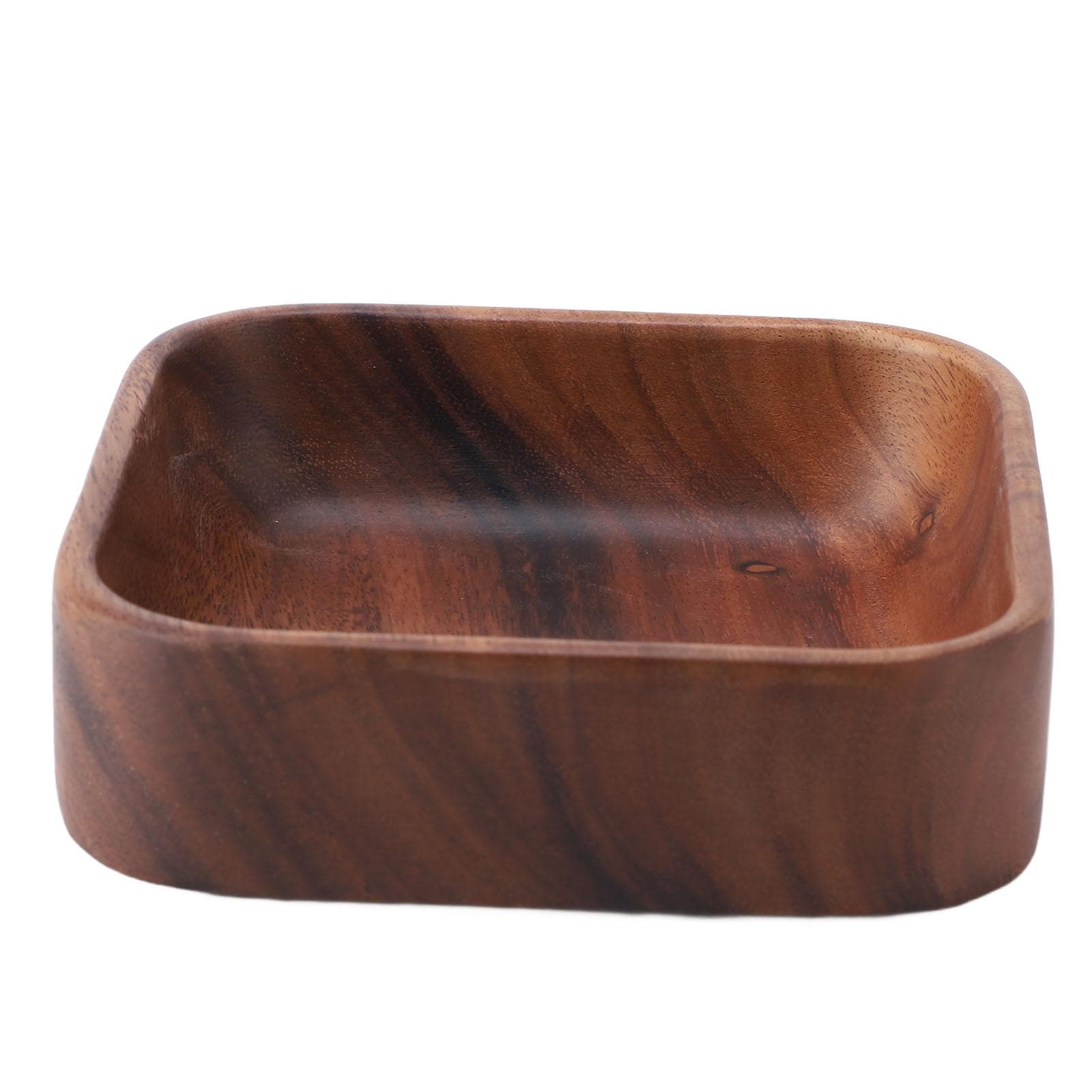 Dry Fruit Box Walnut Wood Large Capacity Multifunctional Dry Fruit Serving Tray for Nuts Snacks L