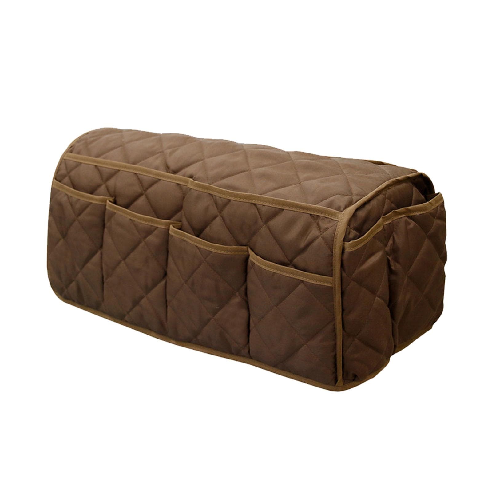 Sofa Armrest Storage Bag with 14 Pockets Non-Slip Sofa Armrest Storage Organizer Sofa Armchair coffee