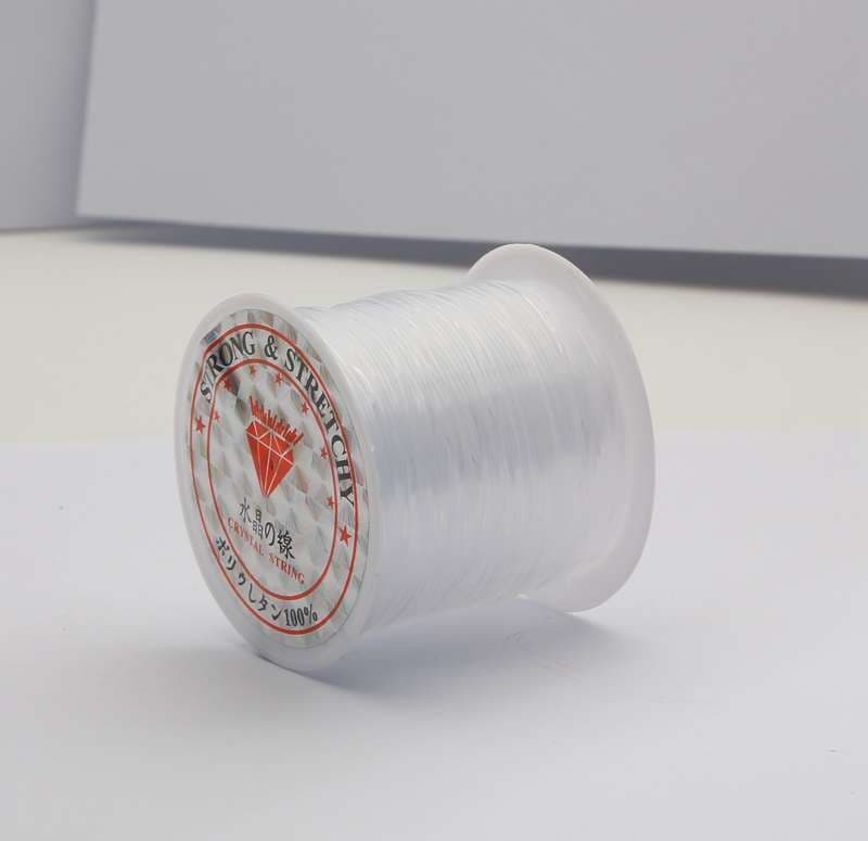 NO Elasticity Transparent Non-Stretch Fish Line Wire Nylon String Beading For Making Necklace Bracelet DIY Accessories 0.7mm 10M