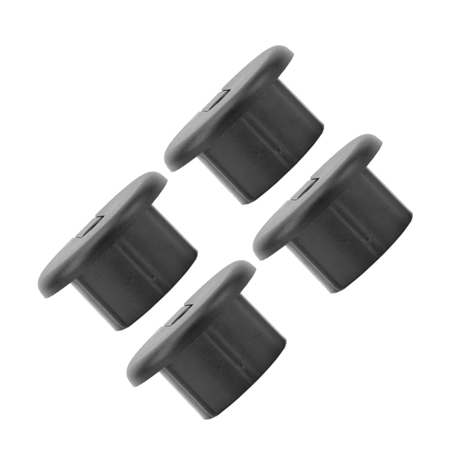 4PCS Cable Pass Through Grommets Cord Sleeves for Rectangular Satellite V2 Replacement Cable