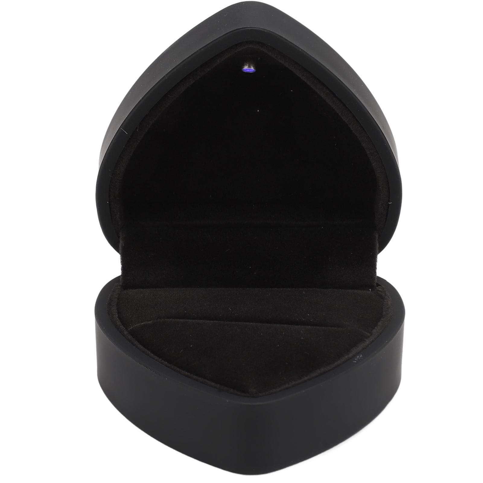 Ring Box LED Heart Shaped Ring Box Waterproof Exquisite Ring Case Romantic Decorative Jewellry