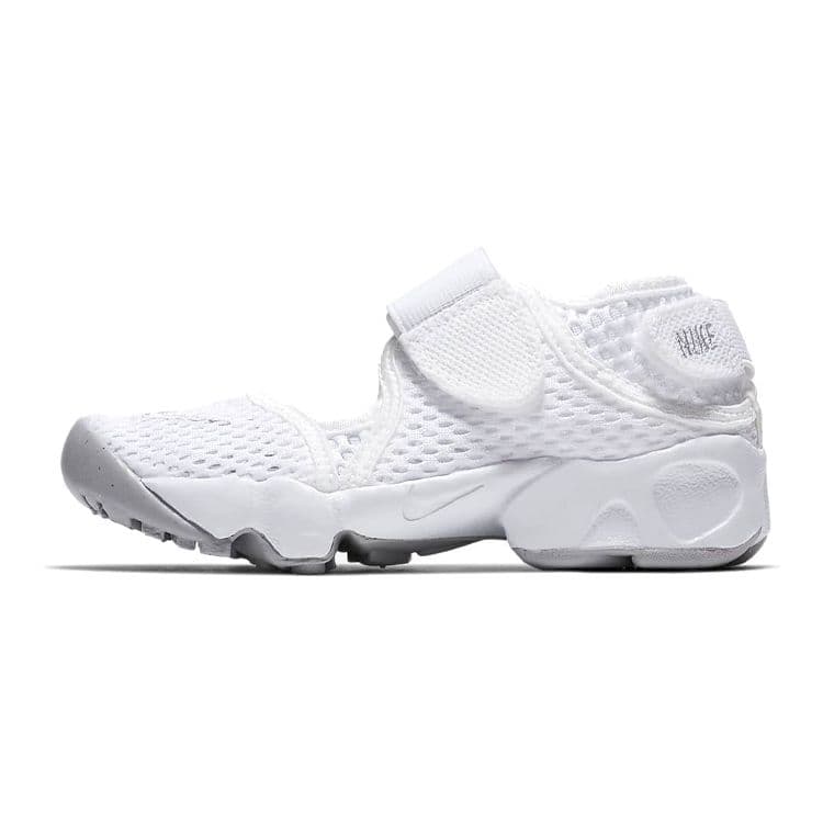 Nike Air Rift Kids White Grey Sandals 322359-111 29.5