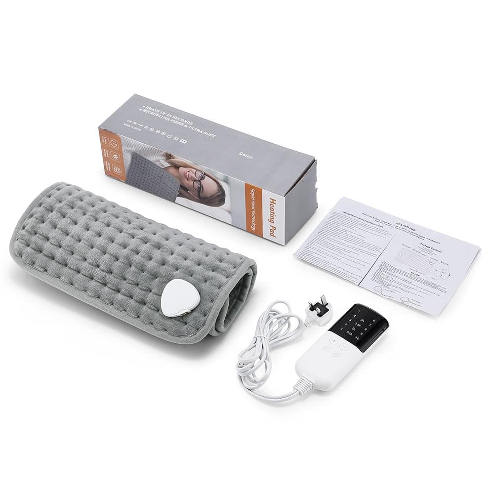 60X30Cm Heating Pad 10 Levels Temperature Control 4 Modes Timer for Legs Abdomen Hands Body Warmer