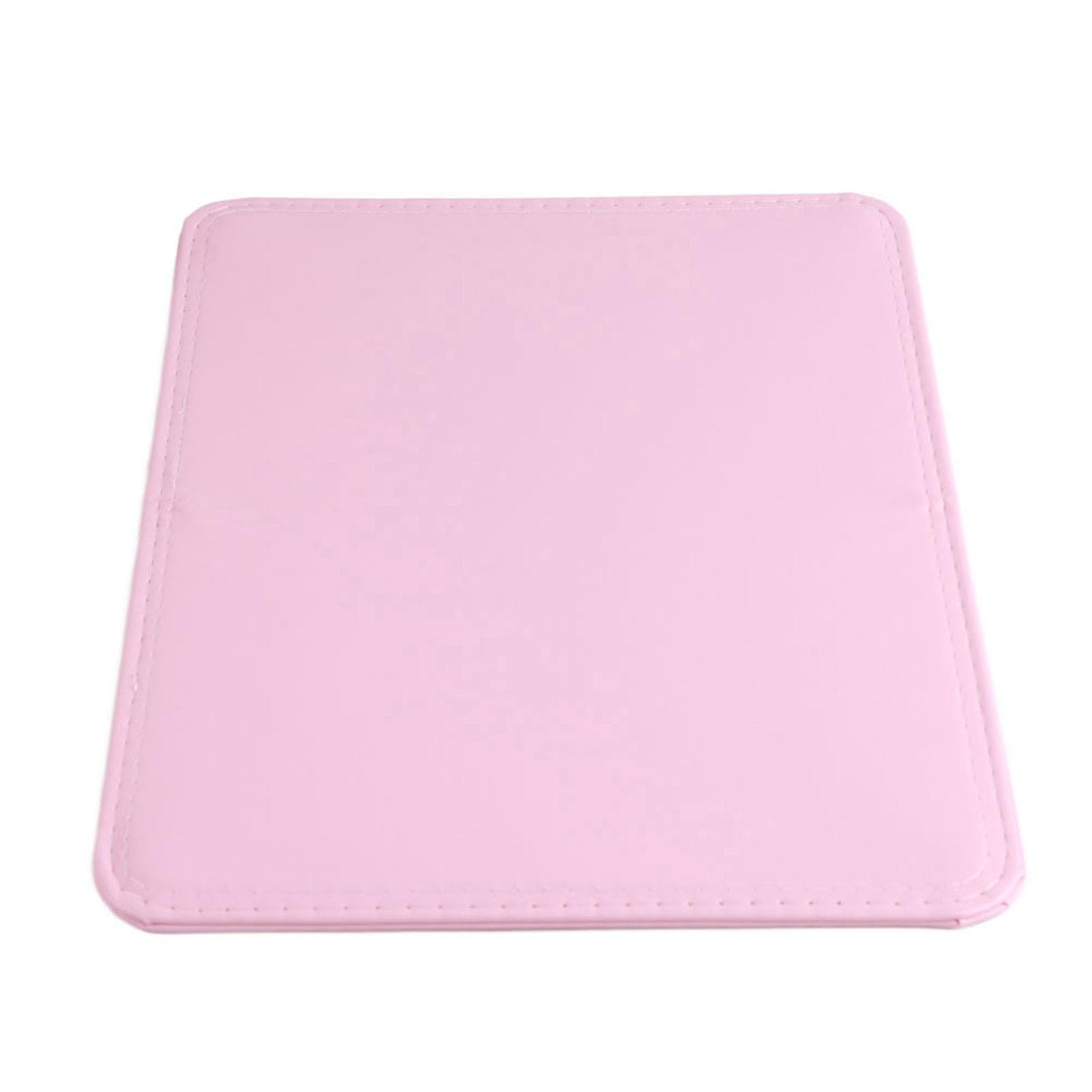 Nail Art Table Mat Cushion Pad Foldable Washable Manicure Desk Mat Nail Salon ToolsPink pink
