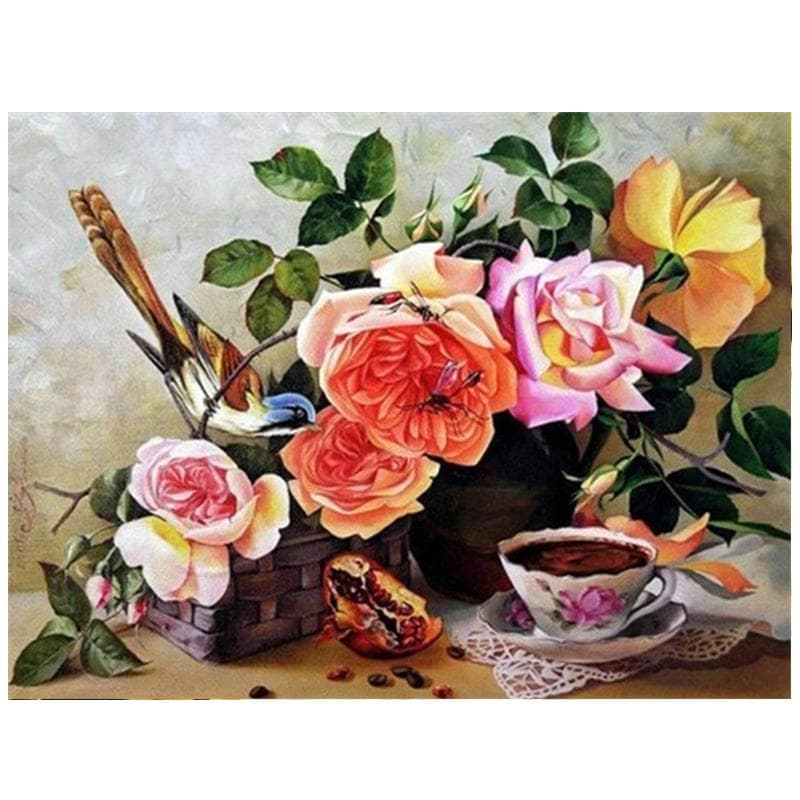 Diamond Embroidery Diy Diamond Drawing Animal Bird Diamond Painting Cross Stitch Decorative 20X30CM