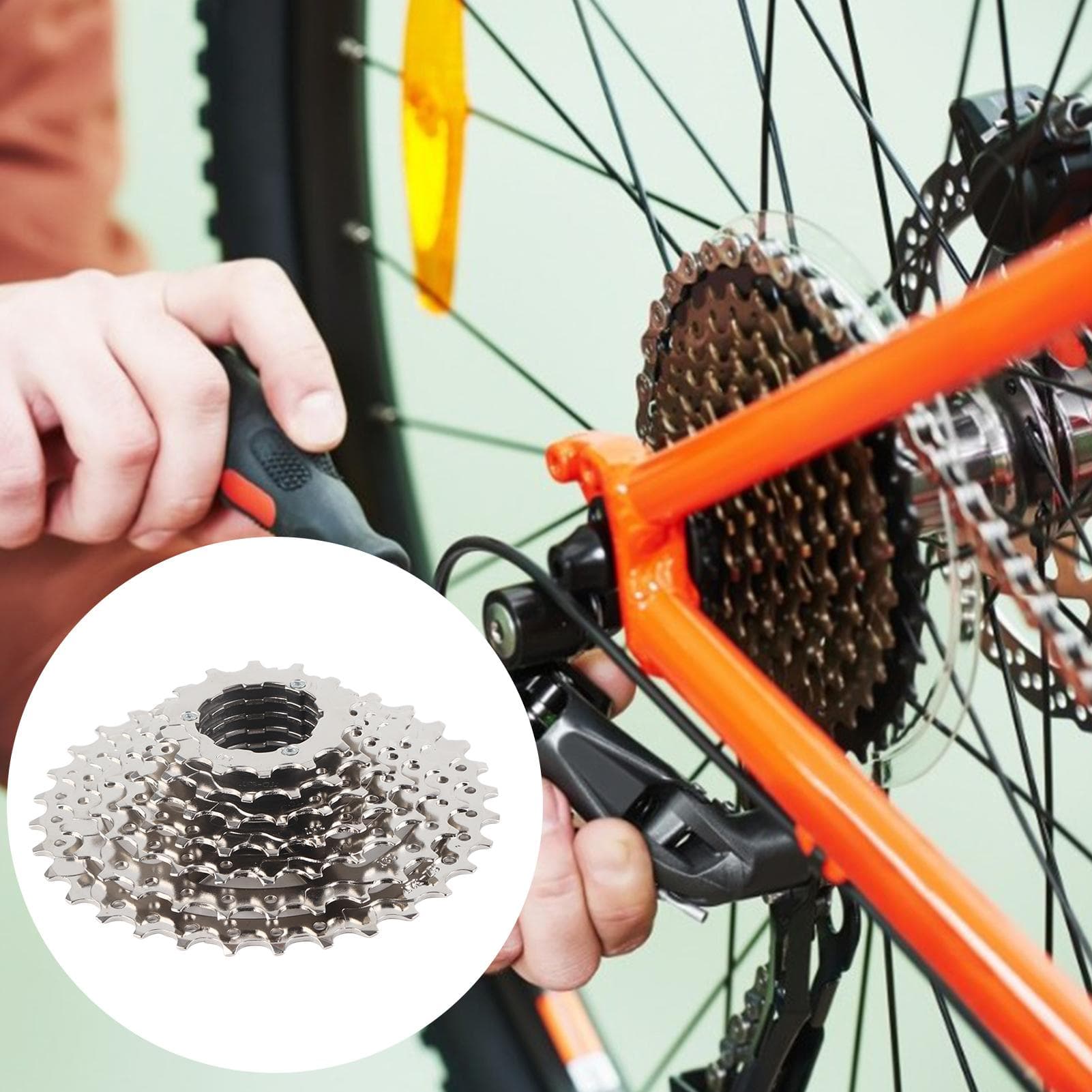 MTB 8 Speed 11?32T Cassette 8 Speed Shifter Rear Derailleur Groupset Cassette Flywheel Climbing