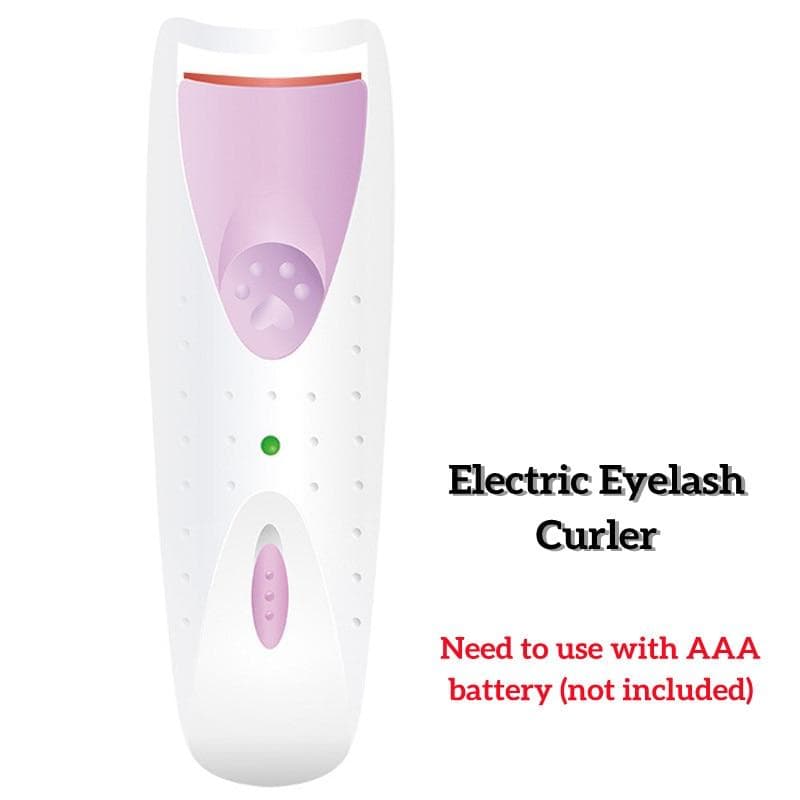 Electric Eye Lash Perm Eyelashes Clip Eyelash Curler Device Electric Heated Eyelash Curler Longlasting Curler Makeup Beauty Tool 12.5cm
