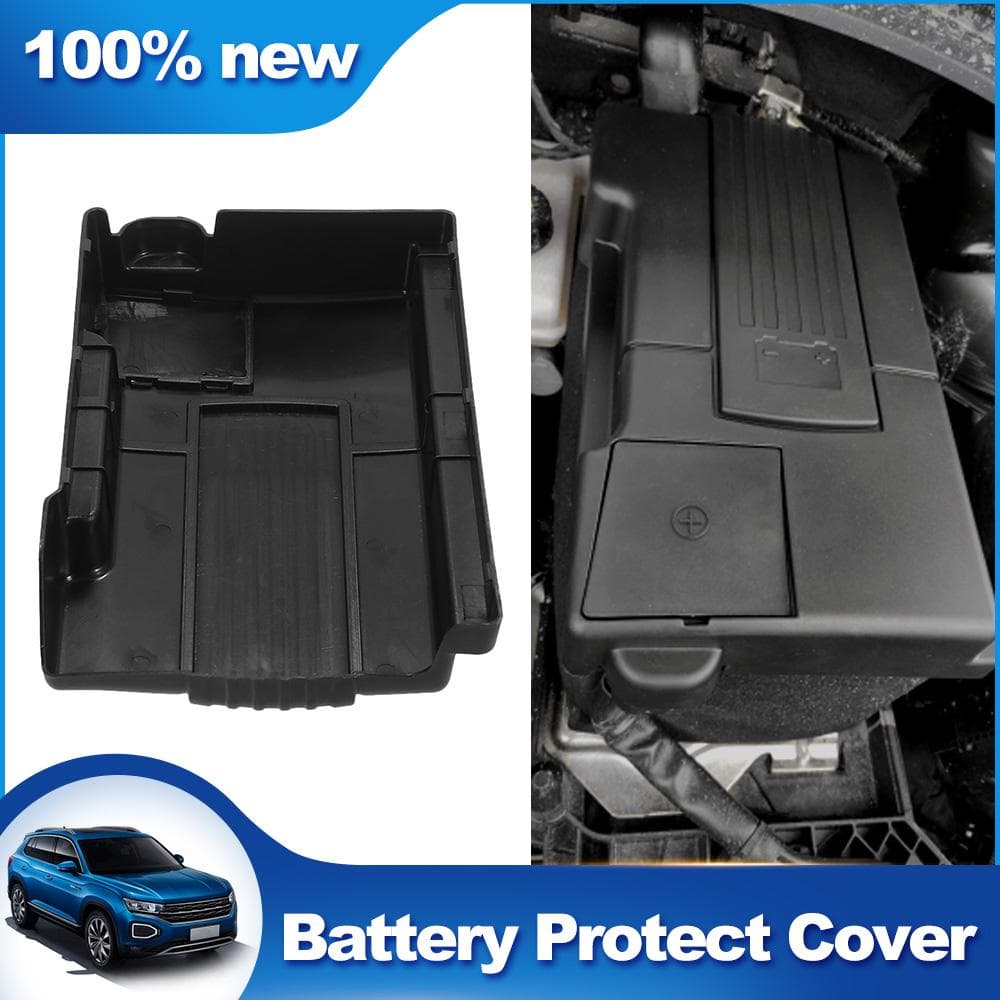 Car Engine Battery Protect Cover Positive Negative Electrode Waterproof Dustproof Cap Replacement black