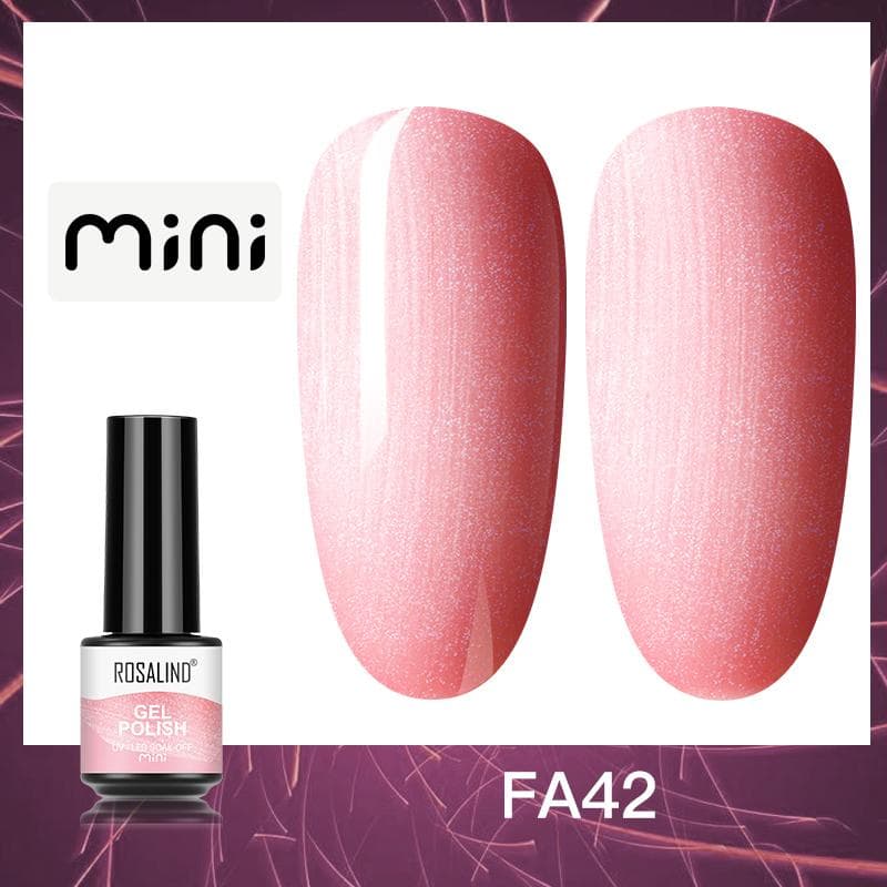 ROSALIND Colorful Nail Polish Gel Long Lasting 7ml Nail Gel Polish Soak Off UV LED Base Top Gel Nail Polish Varnish Hybrid Nail Art Gel Lacquer