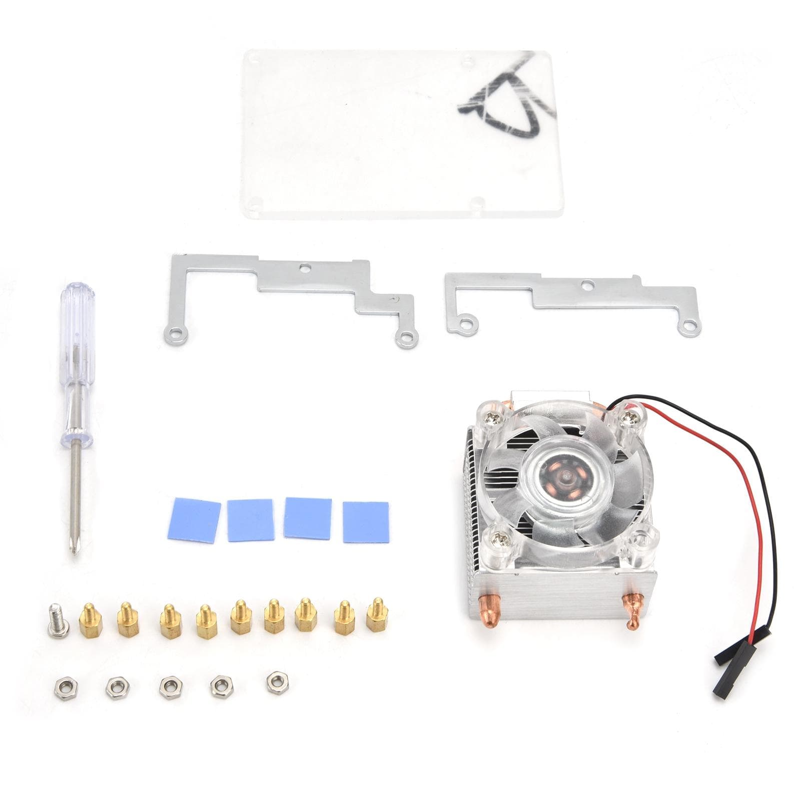 Cooler for Raspberry Pi 3 4 Ice Tower Cooling Fan Radiator Accessory Part Set Kit