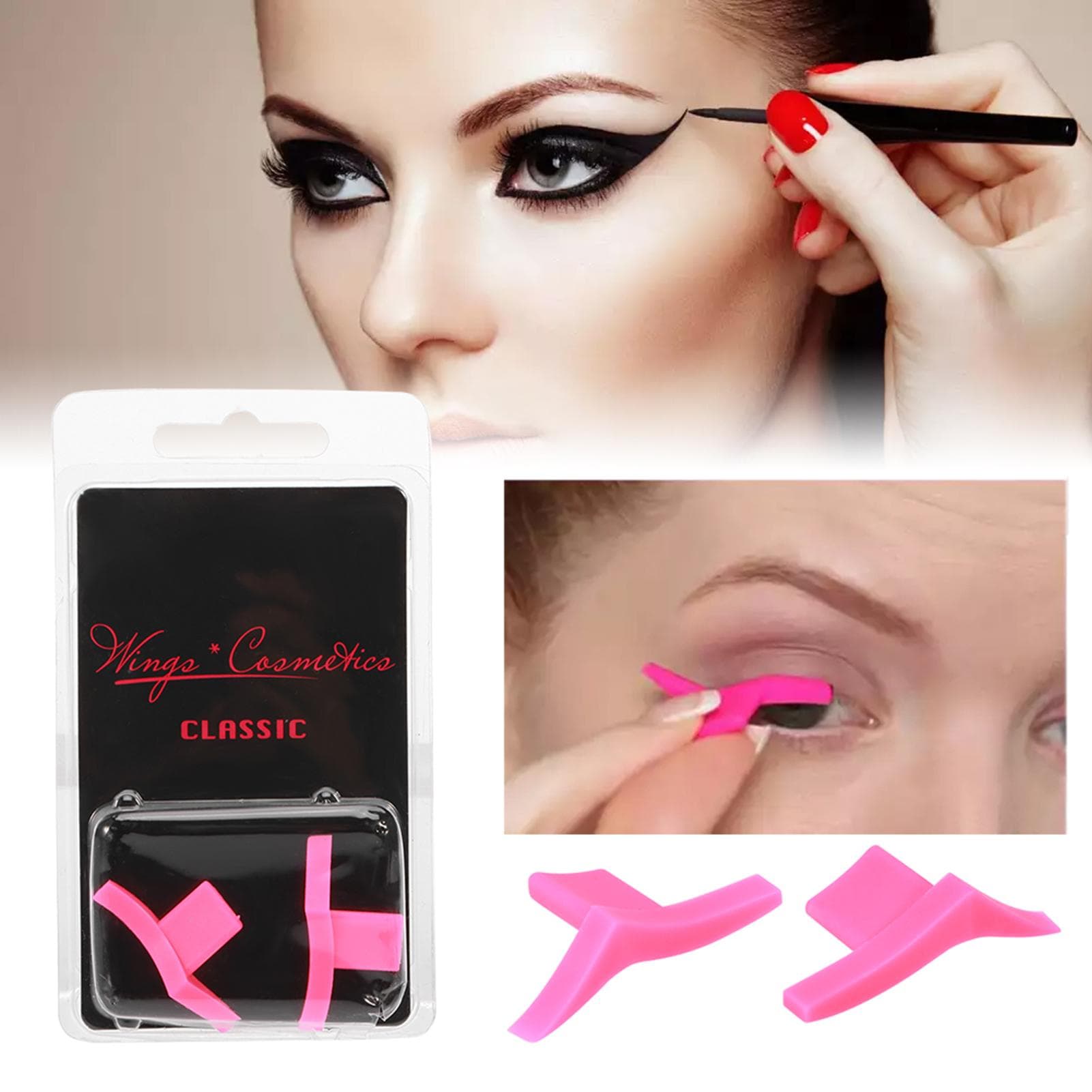 Winged Eyeliner Stamp Classic Eyeliner Stencil Seal Wing Eyes Template Cosmetic Tool Dramatic