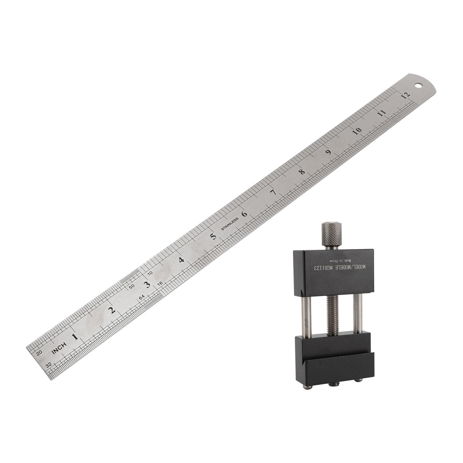 Woodworking Scriber Marking Line Ruler Gauge Carpenter Accurate Positioning Scribing Measuring Tool