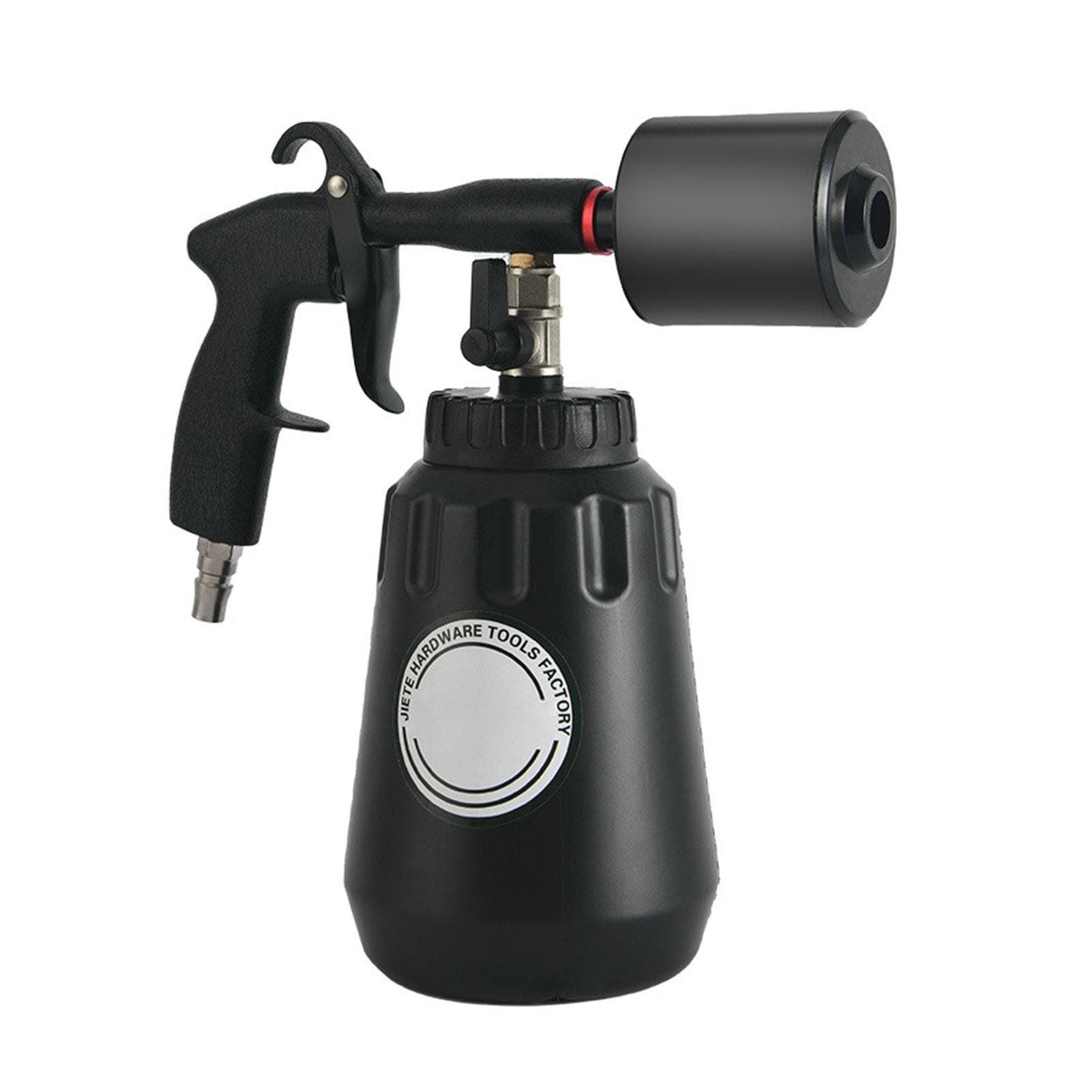 Foam Blaster, High-Pressure Foam Wash Gun with 1000mL Bottle Handheld Car Interior Cleaning Tool black