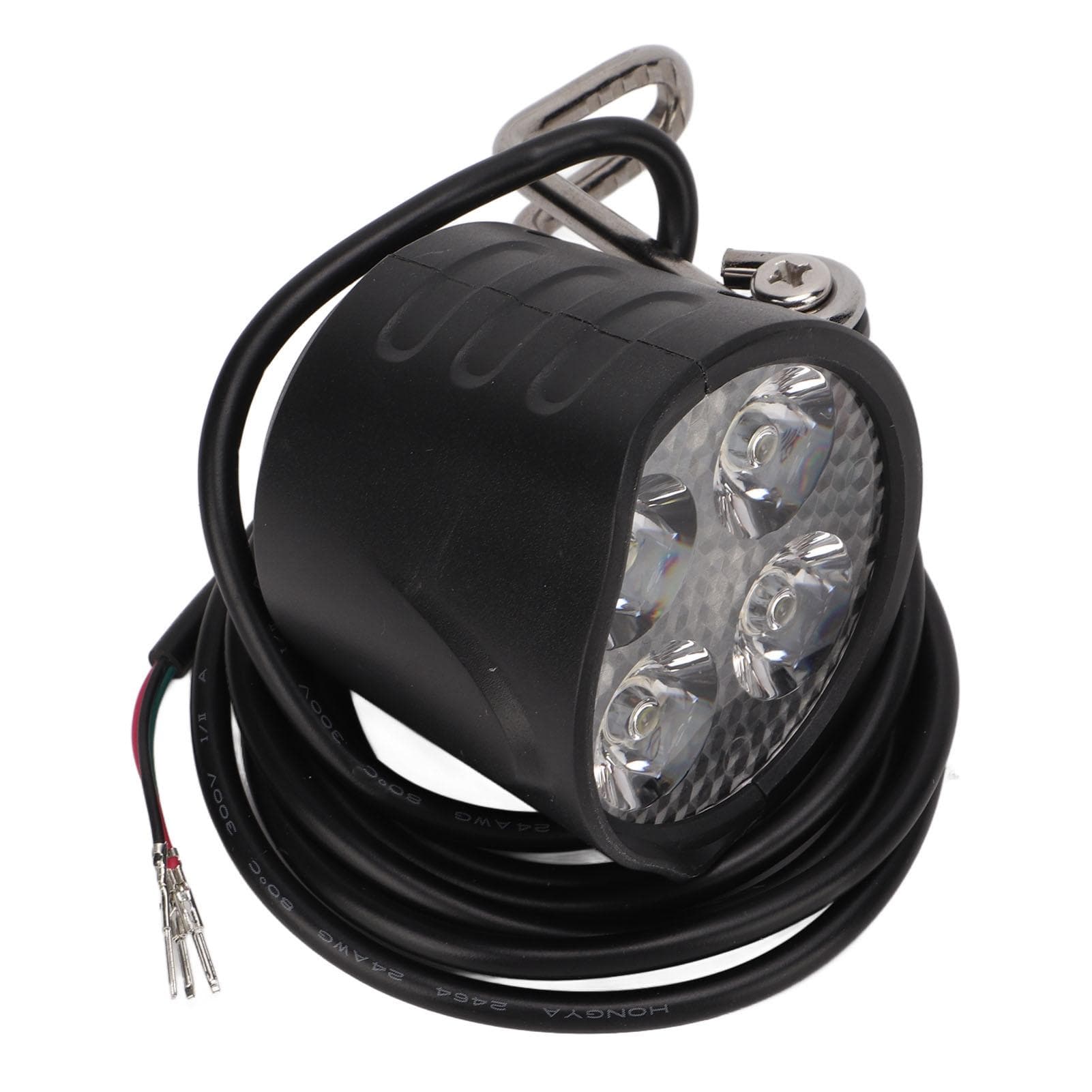 Electric Bike LED Headlight Built in Horn 4 Lights Scratch Resistant Waterproof Electric Scooters