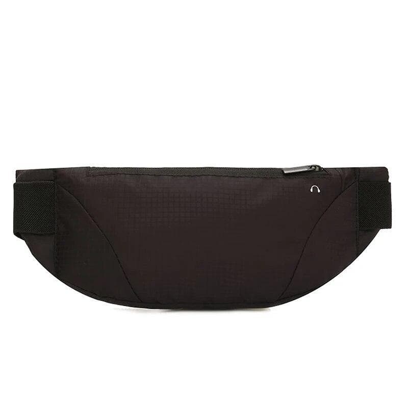 Sports Waist Bag Outdoor Waist Bum Bag Running Jogging Waist Pouch Zipper Fanny Pack Sport Runner Crossbody Bags For Women black