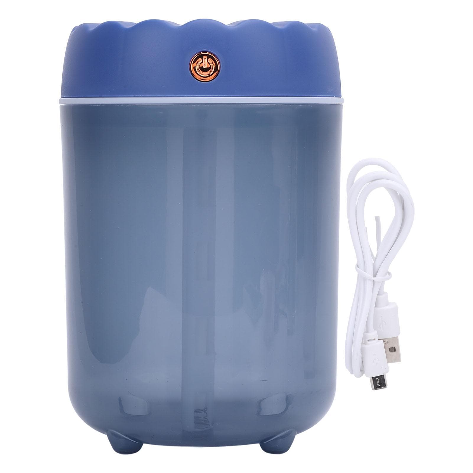 USB Powered Humidifier 1.8L Large Capacity 7 Color Night Light 10H Auto Power Off Double Spray