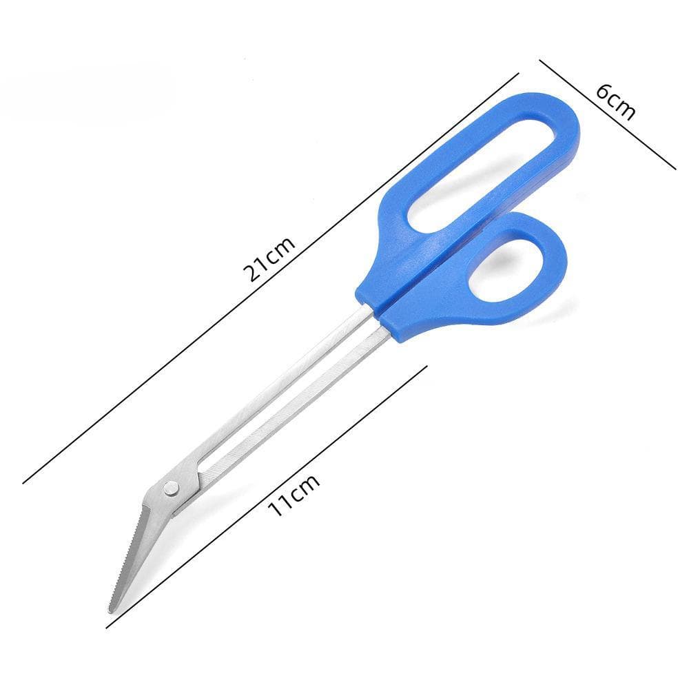 1/2 PCS Long Handled Toenail Scissors and Clippers for Thick Nails 1 PCS blue