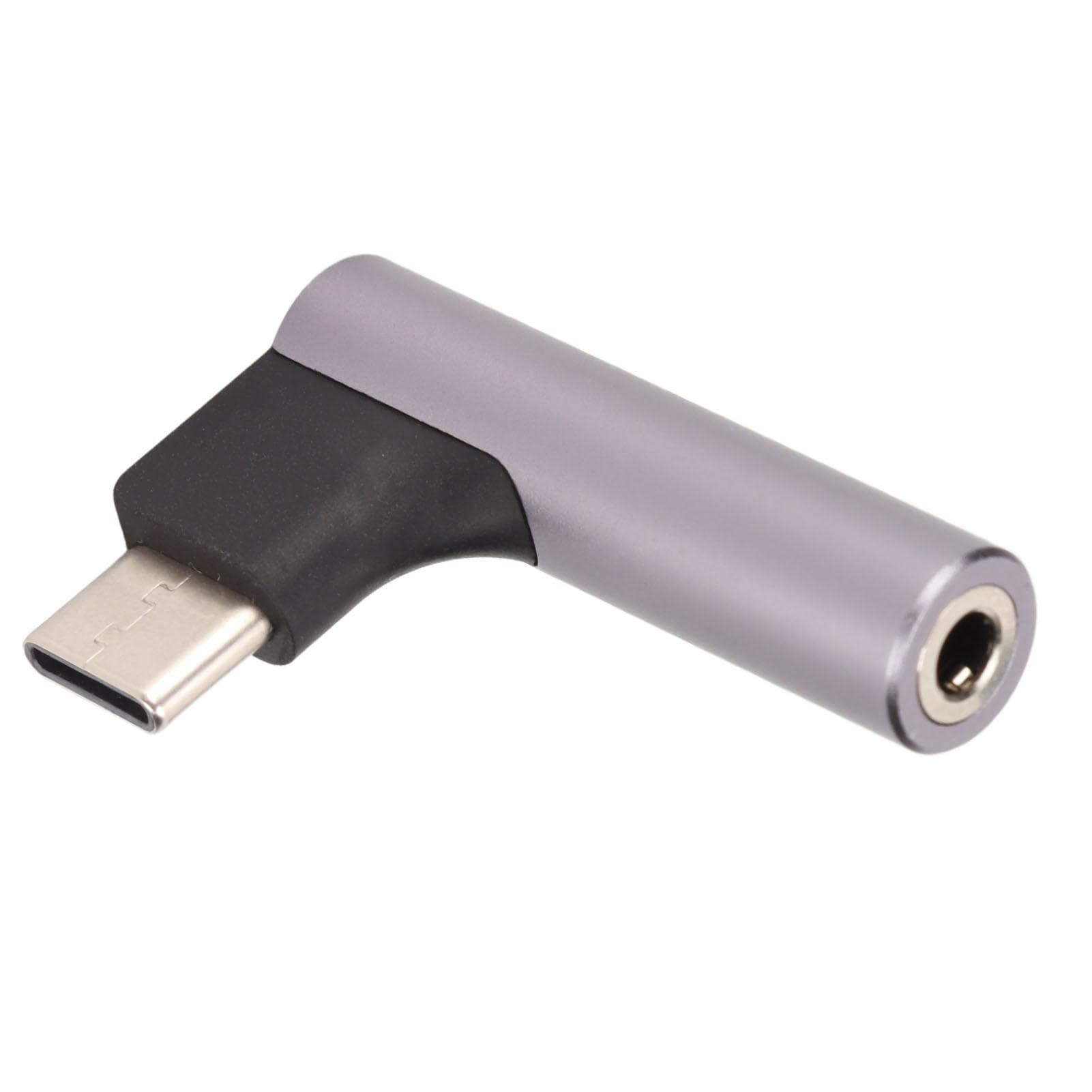 Type C to 3.5mm Headphone Adapter DAC Chip Support 32bit 384KHz Type C to 3.5mm Adapter Gray gray